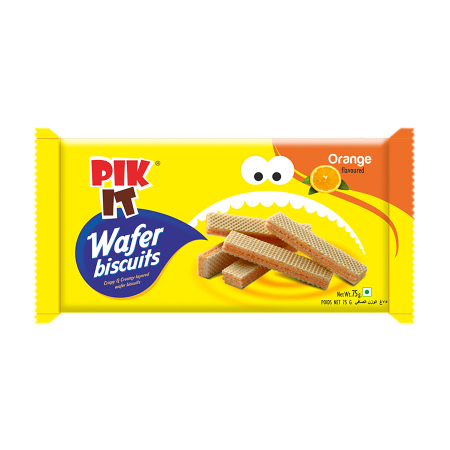 Pure Temptation® PIK IT® - Orange Cream Waffer Biscuit 2x60g (*Buy 1 Get 1 Free)