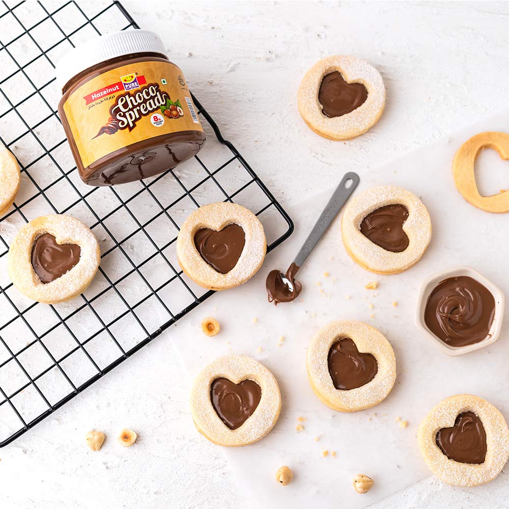 Pure Temptation® Premium Hazelnut Flavoured Chocolate Choco Spread Jar 340g