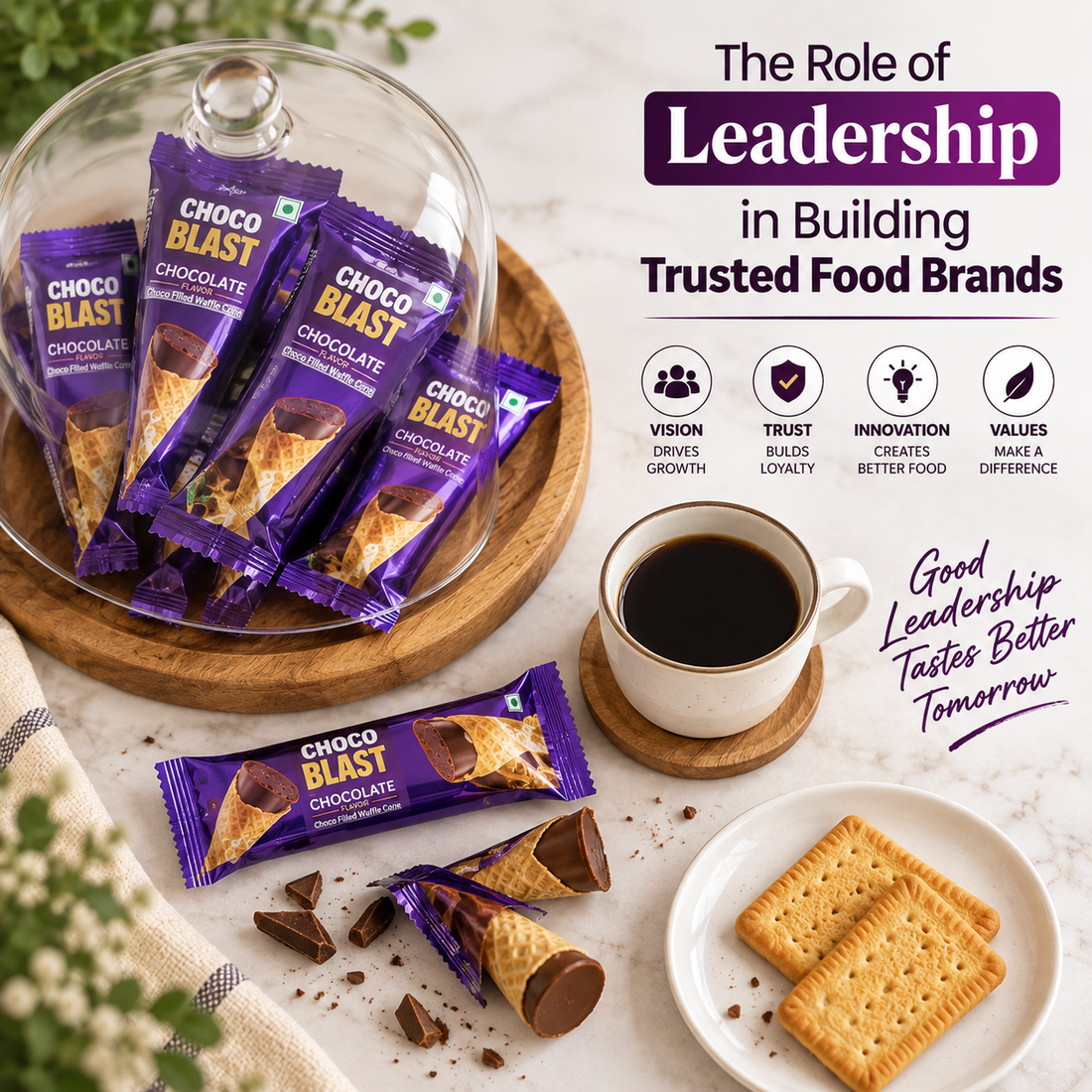The Role of Leadership in Building Trusted Food Brands