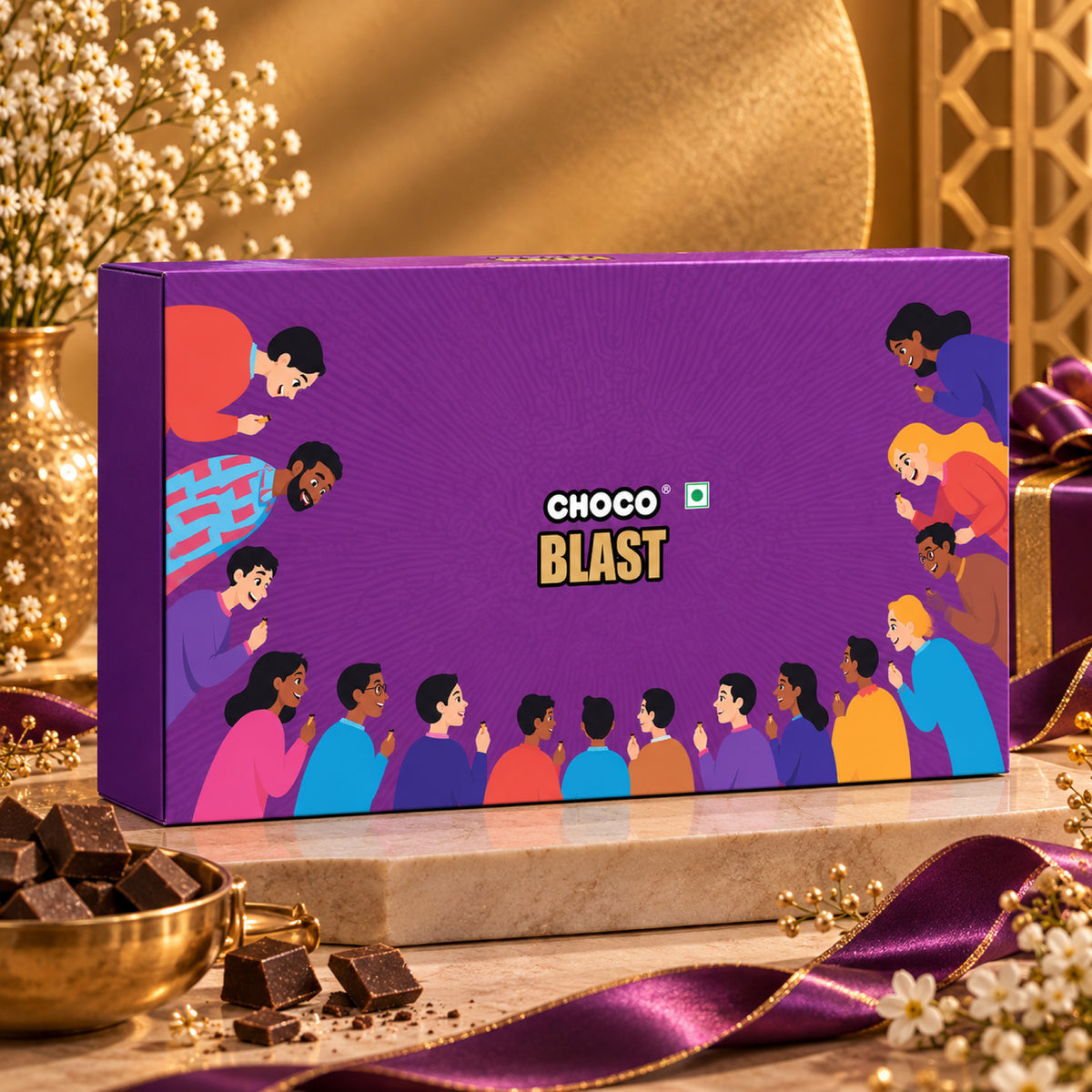 Choco Blast Signature - 3 CB 1x8 Box (CB Chocolate / Roasted Almond / Orange) - 01 Box Each