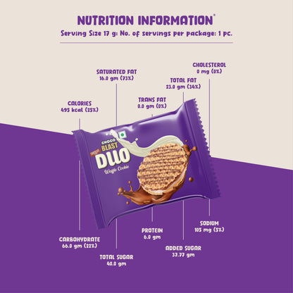 Chocoblast Duo Waffle Cookies [1x20]
