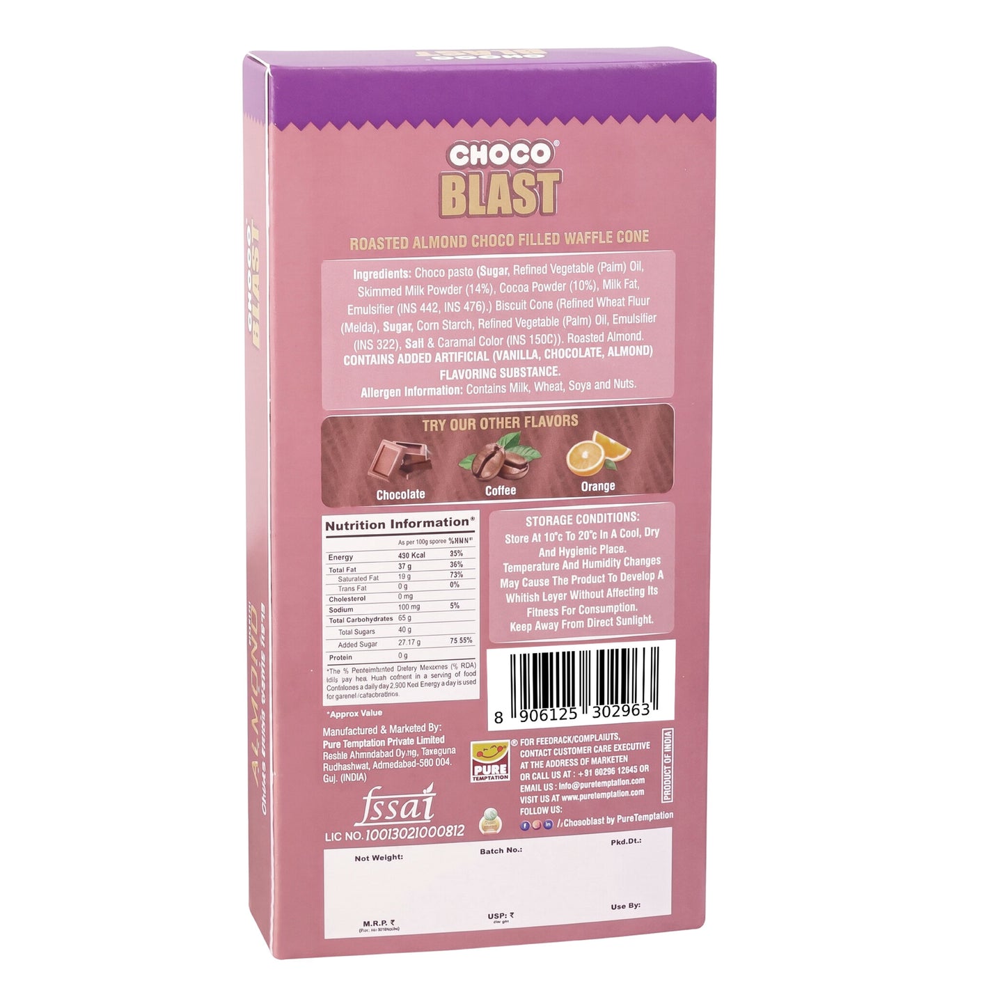 Chocoblast - [FP] Almond [1X8]
