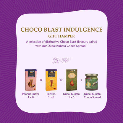 Choco Blast Indulgence - CB Peanut Butter (1x8) / Kunafa Choco Spread
