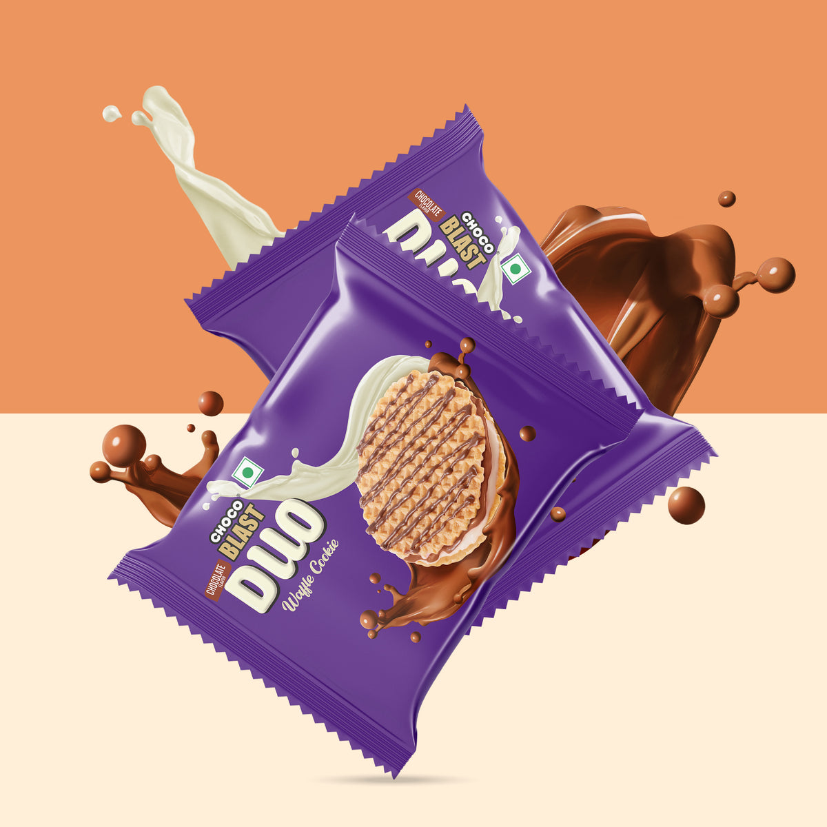 Chocoblast Duo Waffle Cookies [1x20]