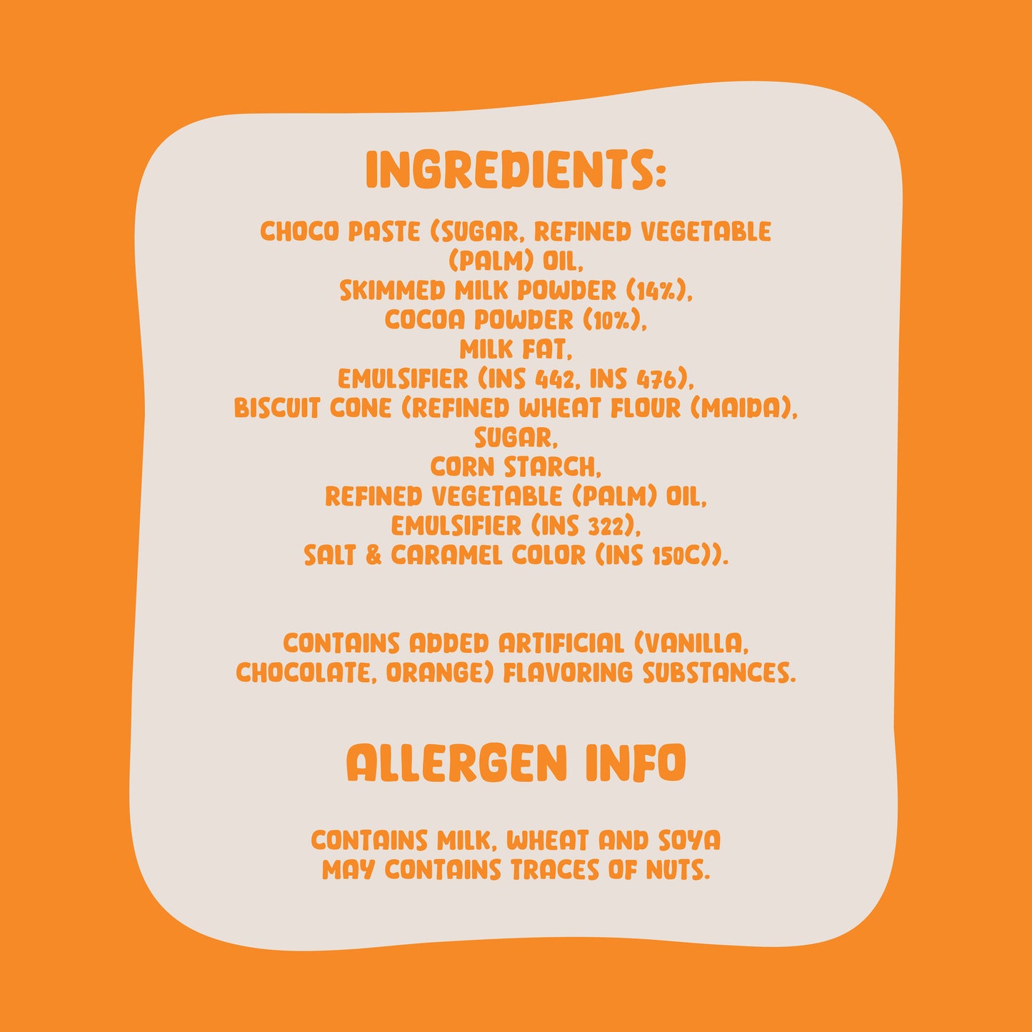 Chocoblast - [FP] Orange [1X8]