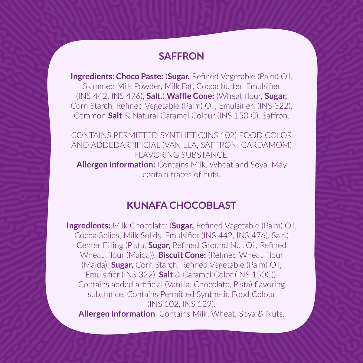 Choco Blast Indulgence - CB Peanut Butter (1x8) / Kunafa Choco Spread