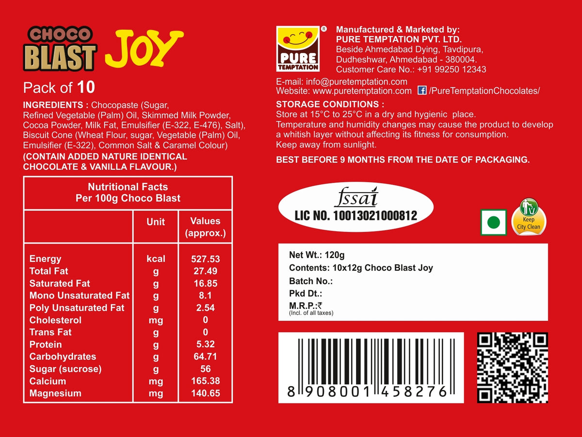 Chocoblast Joy - [FP] Chocolate [1X10]