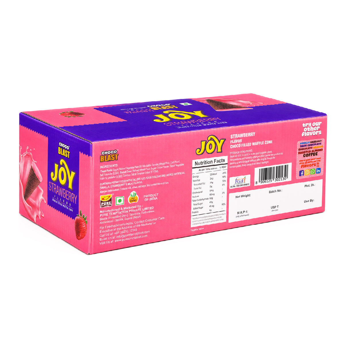 Chocoblast Joy - [EP] Strawberry Pouch [1X24]