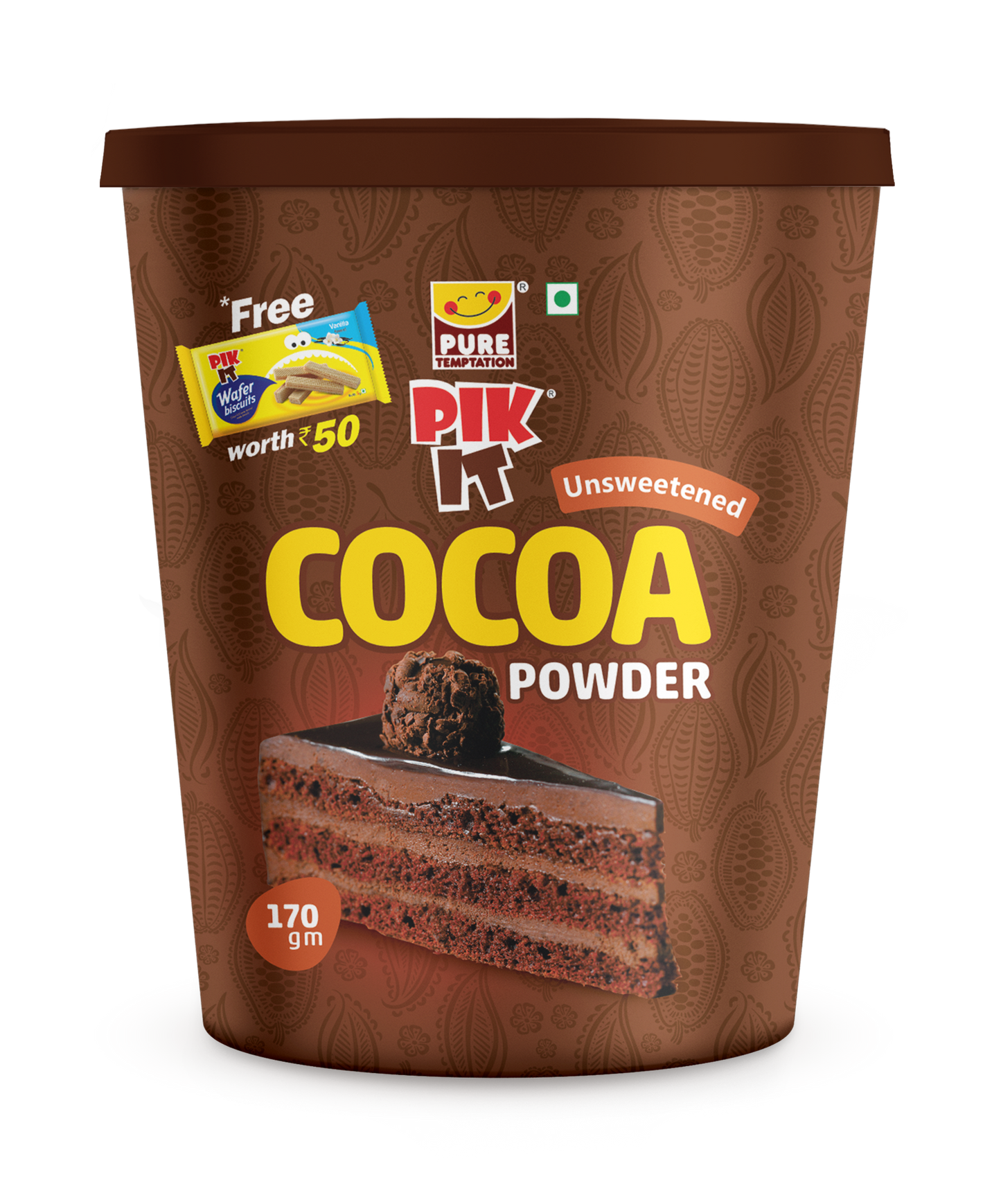 Pure Temptation (R) PIK IT (R) Cocoa Powder 170 gms