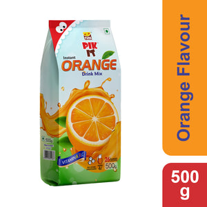 
                  
                    Load image into Gallery viewer, Pure Temptation® PIK IT® Instant Drink Mix - Orange Fruit Powdered Drink Mix for Kids &amp;amp; Adults - Amazing Flavour Drink Mix - 500 grams For 4 Liters
                  
                
