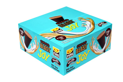 Pure Temptation® Chocoblast - Joy French Vanilla Filled Mini Cones - Display Pack Gift Box 1x36