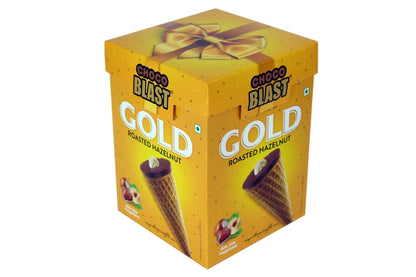 PURE TEMPTATION CHOCOBLAST GOLD ROASTED HAZELNUT FRIEND PACK 1X10