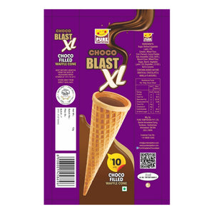 
                  
                    Load image into Gallery viewer, Pure Temptation® Chocoblast - XL Chocolate Filled Cone - Chocolate Flavour 1x36 pcs pack
                  
                