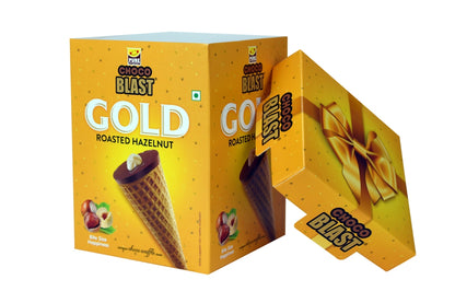 PURE TEMPTATION CHOCOBLAST GOLD ROASTED HAZELNUT FRIEND PACK 1X10