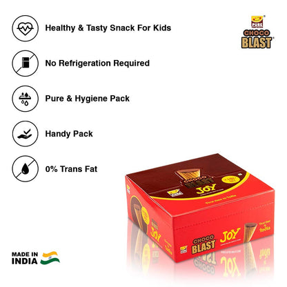 Pure Temptation® Chocoblast - Premium Chocolate Filled Waffle Cones - Display Stand Gift Box