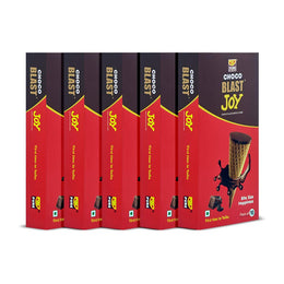 Pure Temptation® Chocoblast - Chocoblast Filled Waffle Cones - Chocolate Flavour