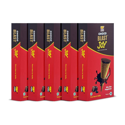 Pure Temptation® Chocoblast - Chocoblast Filled Waffle Cones - Chocolate Flavour