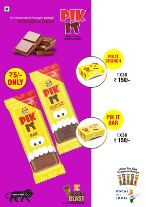 
                  
                    Load image into Gallery viewer, Pure Temptation® PIK IT Chocolate Bar pack of 1x30x1
                  
                